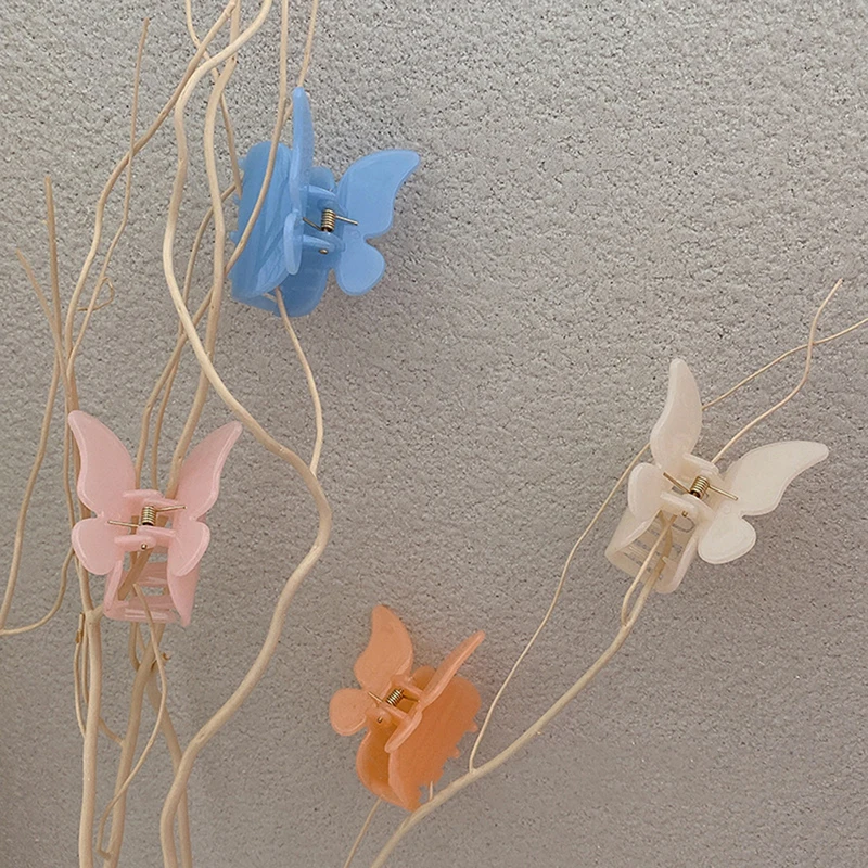 Хороший подарок на день матери заколка для волос с бабочкой поймать Grap сзади