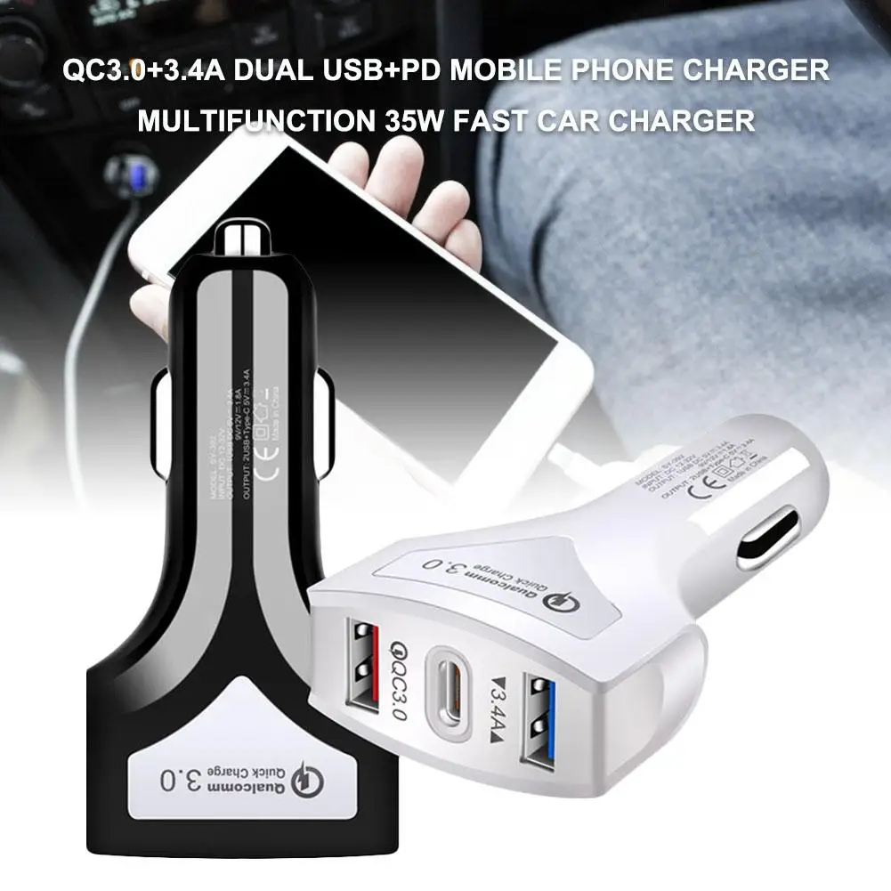 Новое зарядное устройство USB 3 0 5V 2A Quick Turbo Charge автомобильное быстрый мобильный