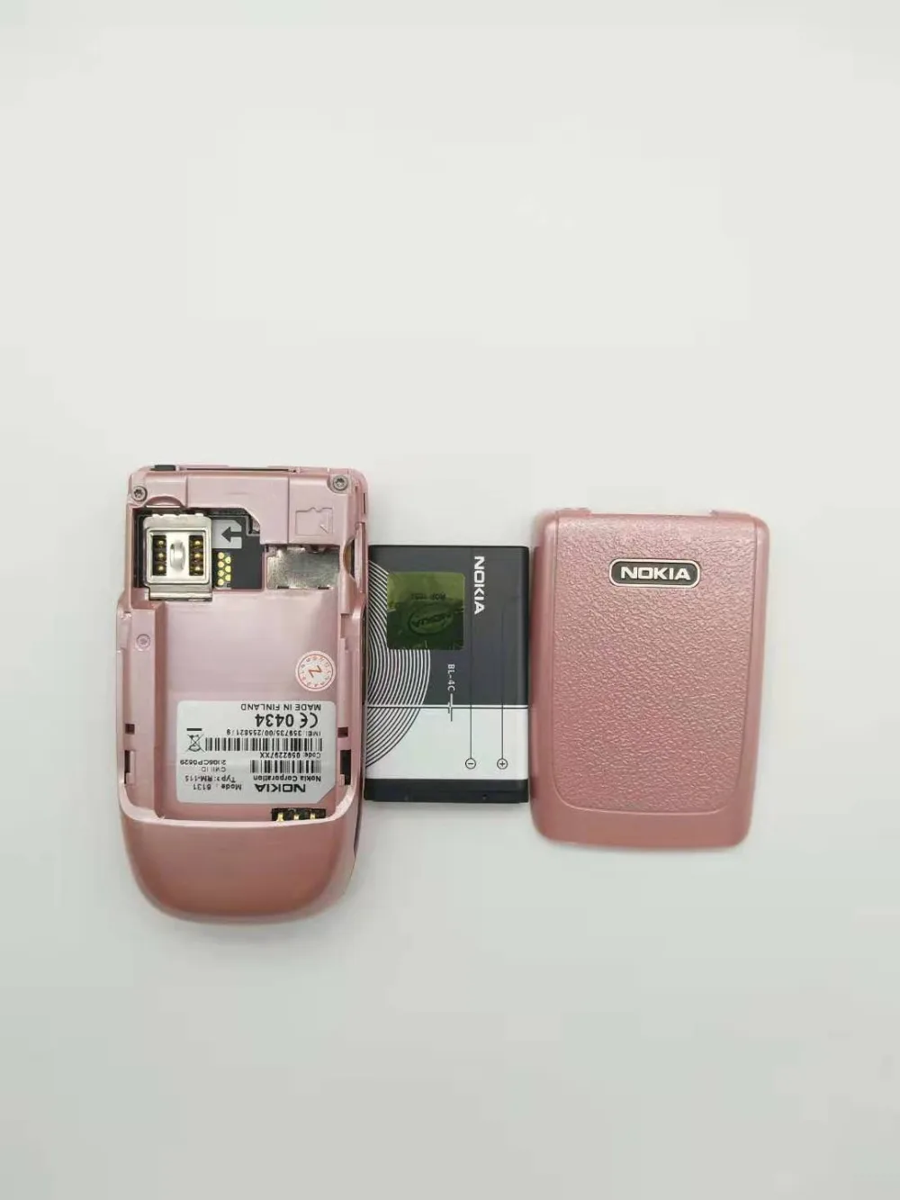 Разблокированный 6131 Мобильный телефон Nokia 6131 дешевая GSM камера FM Bluetooth хорошее качество телефон
