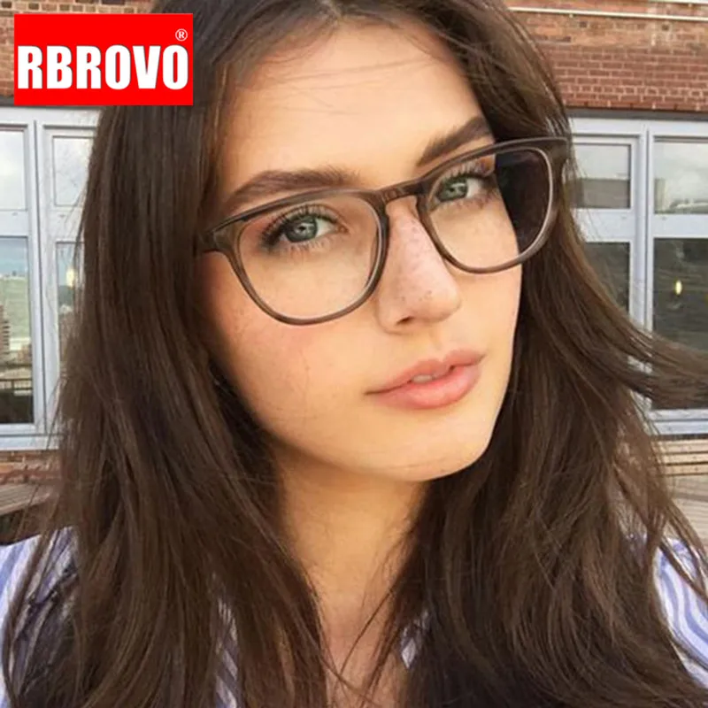 

RBROVO 2021 Square Sunglasses Women Retro Sunglasses Women/Men Luxury Brand Sunglasses Women Transparent Oculos De Sol Feminino