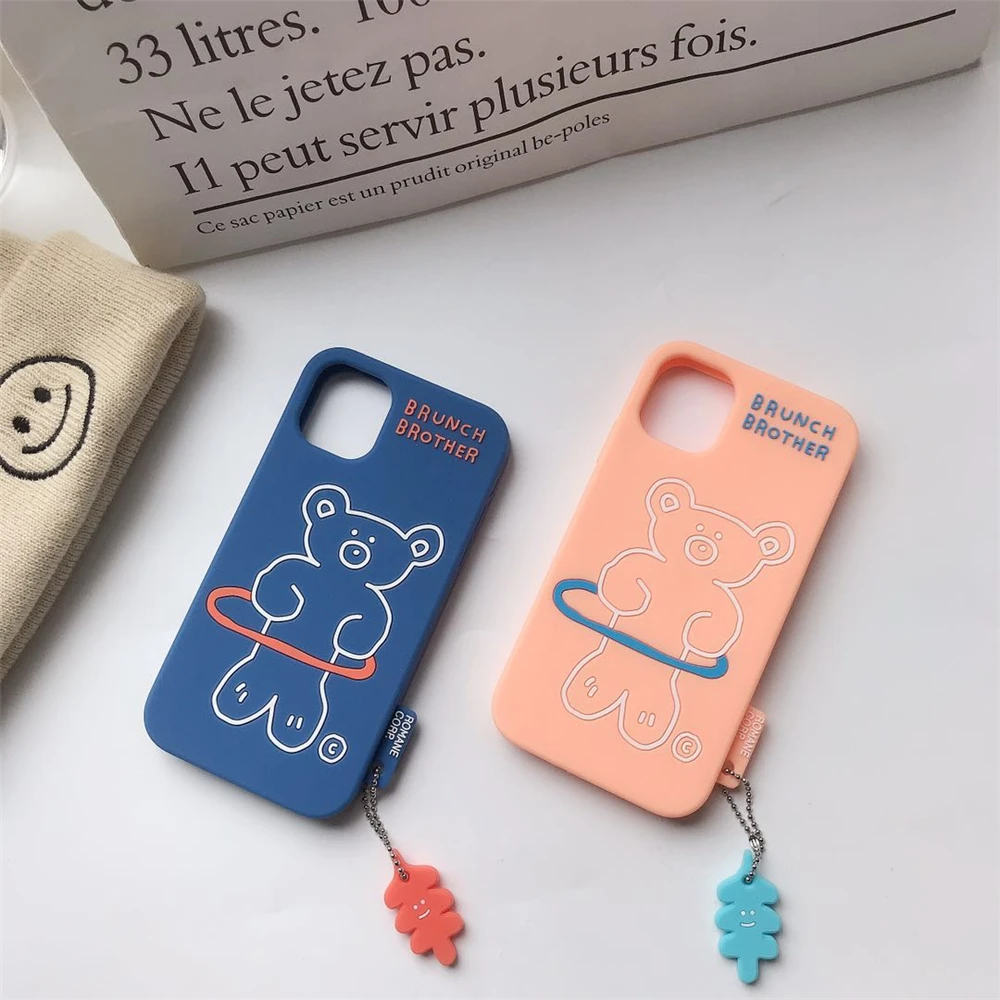 Аниме Cinnamoroll Собака из трех частей прозрачный ТПУ чехол для телефона iphone 11 Pro Max 6
