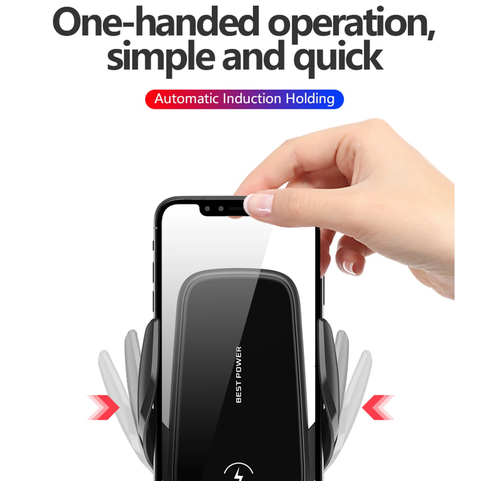 Бесплатная доставка беспроводное автомобильное зарядное устройство с