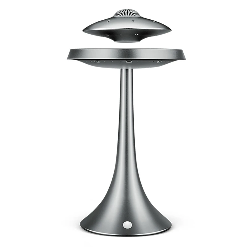 

UFO Magnetic Suspension Wireless Levitating Bluetooth Speaker Creative Music Colorful Table Lamp