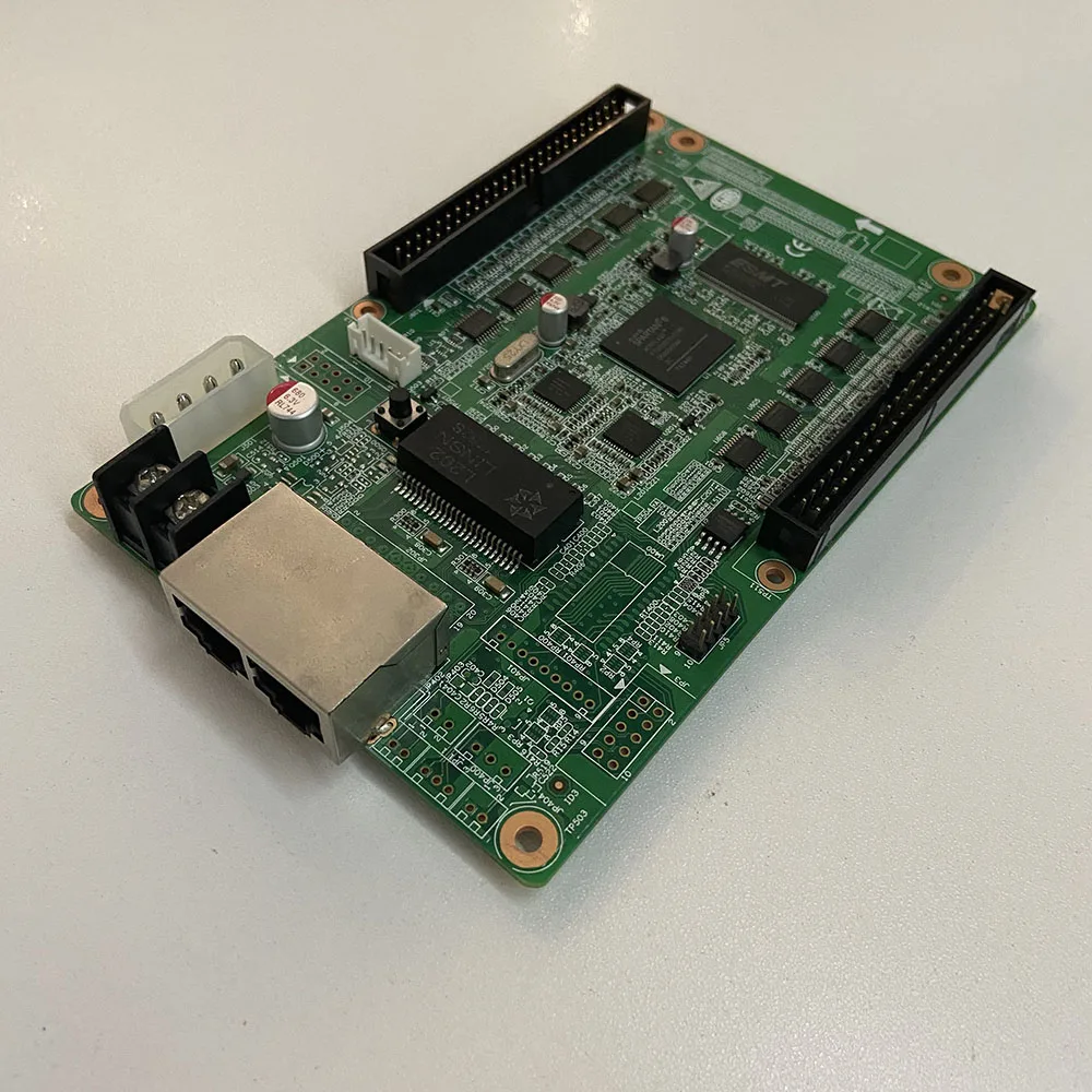 LINSN полный цвет синхронный светодиодный экран дисплей получения карты RV901 RV901T приемник карты