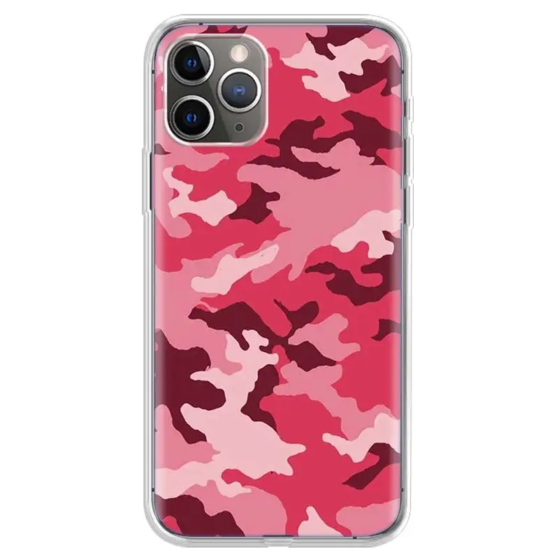 Военный армейский чехол для телефона iphone SE 12 5 5S 6 6S 7 8 11 PLUS X XS MAX XR PRO мягкий