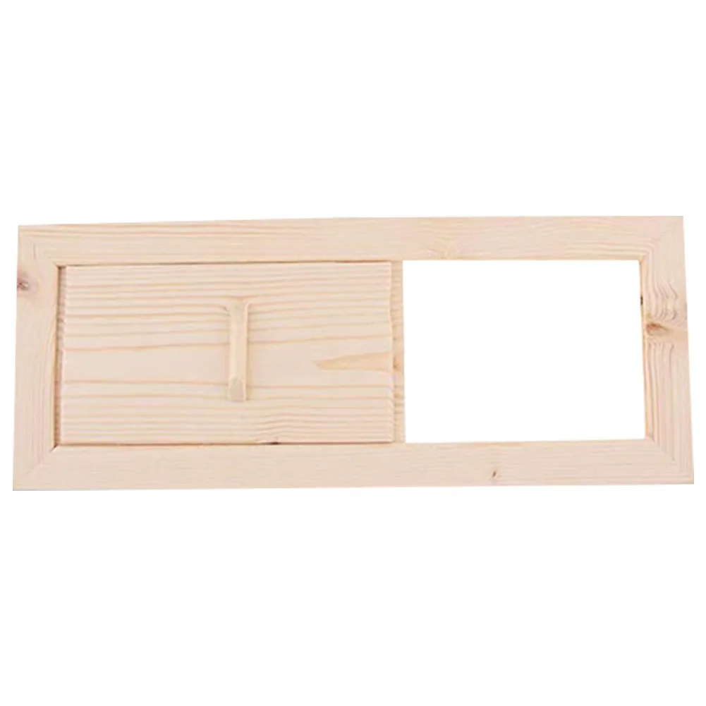 

Summer Bath Accessories Steam Room Grille Ventilation Easy Install Sauna Air Vent Smooth Sliding Home Shutter Window Bathroom