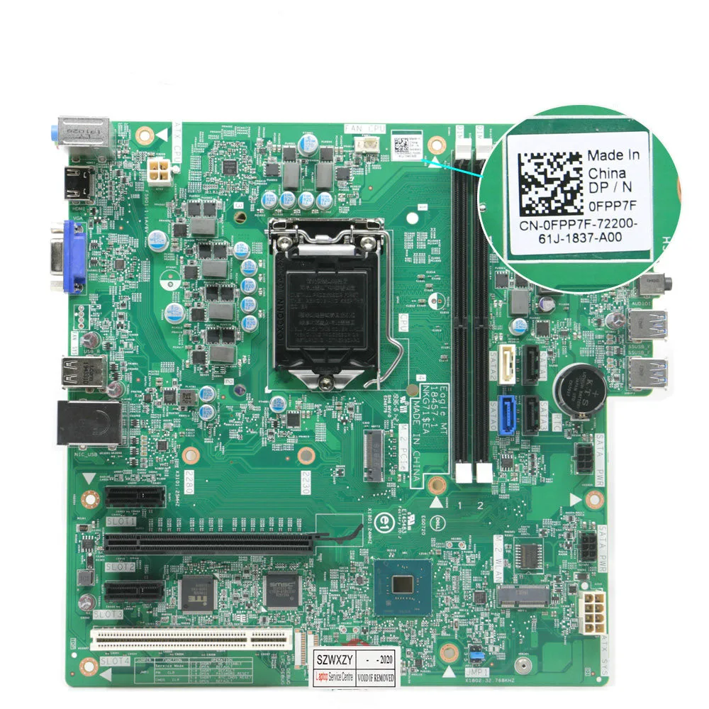 Новинка для DELL Inspiron Vostro 3670 3070 3671 настольная материнская плата CN-0FPP7F 0FPP7F FPP7F 18457-1 DDR4