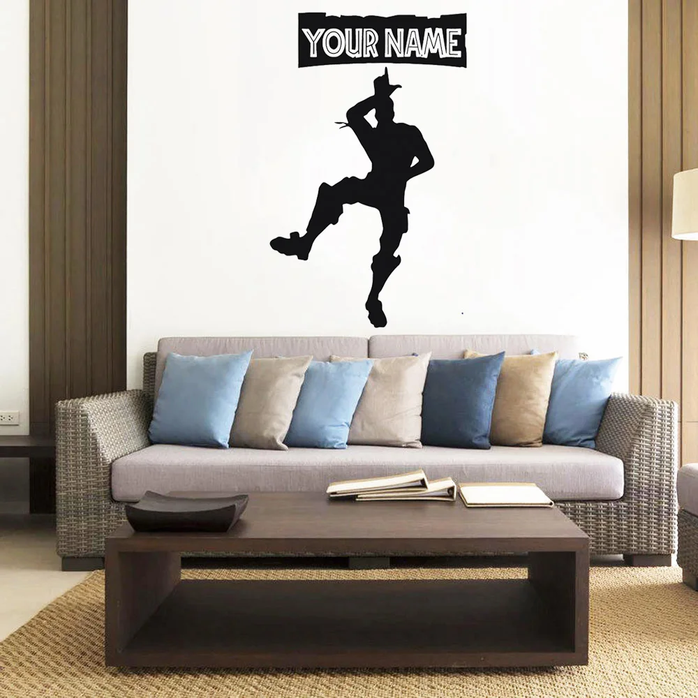 Настенная Наклейка с именем на заказ для детской комнаты детская комната