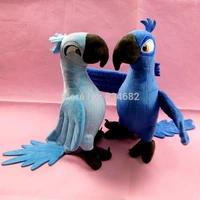 j g chen 2pcslot 30cm new rio 2 movie cartoon plush toys blue parrot blu jewel bird dolls christmas gifts for kids plush toy
