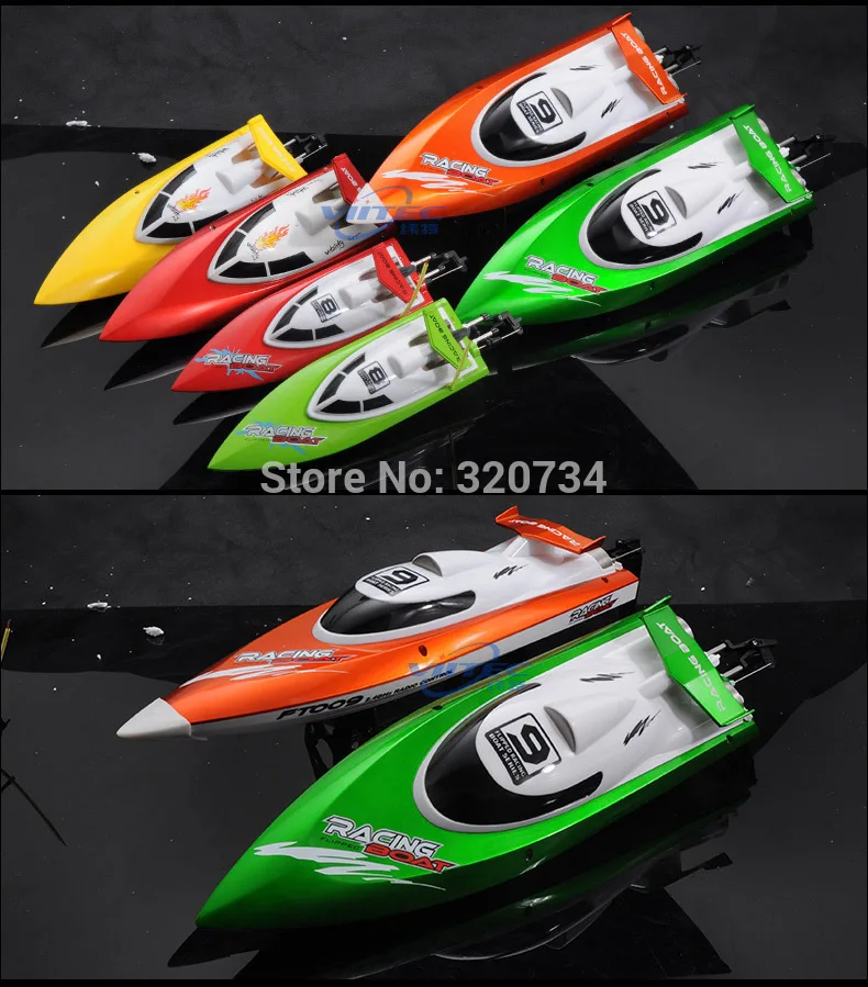 Hot Sale RC Boat Feilun FT007 2.4G 4CH Water Cooling High Speed Racing Remote Control Toy | Boats