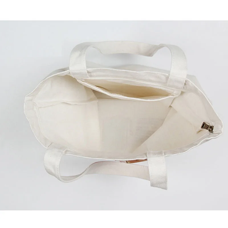 Дизайнерская сумка тоут из парусины добавьте свою фотографию текстовую печать