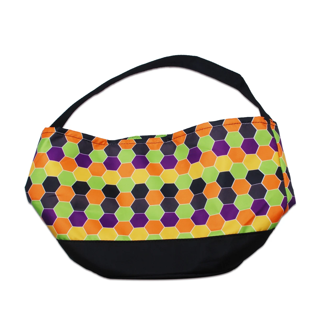 RTS 10 Pcs Kid Halloween Orange Black Hat Tote Trick or Treat Candy Purple Bucket Boy Cute Pumpkin Diamond Basket |
