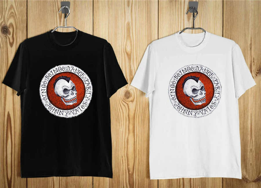 Новая мужская футболка с логотипом Oingo Boingo Rock черно белая S 2XL 3XL стильная на