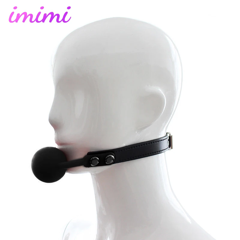 Секс игрушки для взрослых из кожи с открытым ртом кляп связывание секс SM женщин