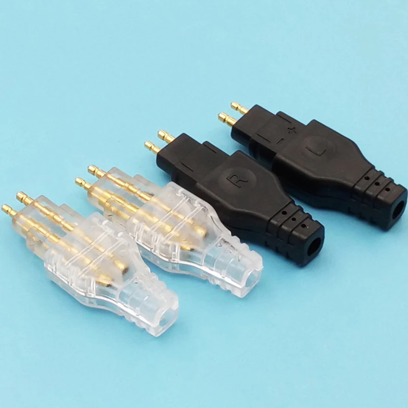 

2 pairs 3.5mm Earphones Pin for HD650 HD600 HD580 HD25 Upgrading Earphones Cable Pin Plug
