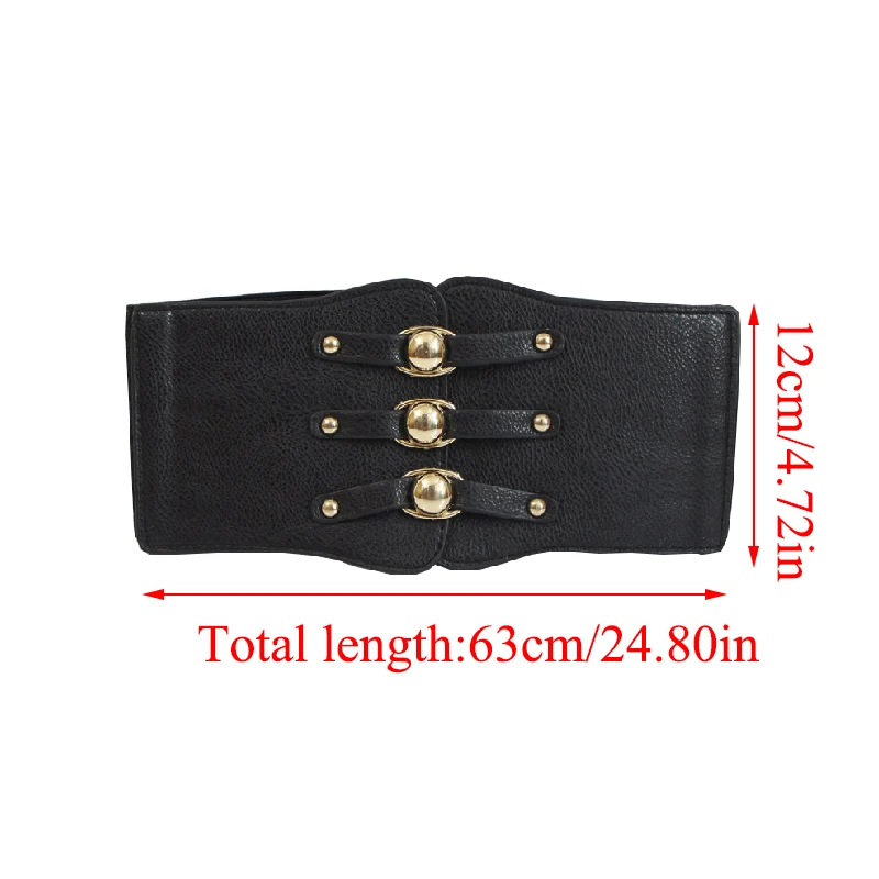 Новый Модный женский ремень из искусственной кожи с металлической пряжкой и