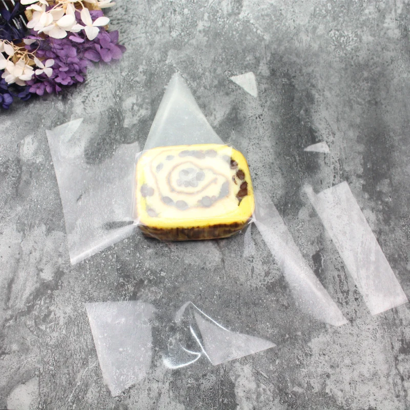 Прозрачная пластиковая пленка LBSISI для сэндвичей хлеба|Подарочные сумки и