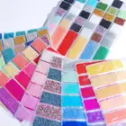 25 гкомпл. мини-бусины из эпоксидной смолы с заполнением, маленькие стеклянные бусины, строительный наполнитель, украшение для ногтевого дизайна, полимерные поделки