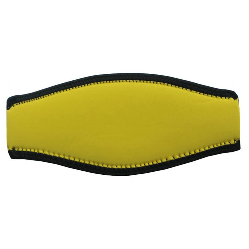 yellow Маска на голову для подводного дайвинга, маска на ремне, мягкий защитный длинный ремешок для волос, обертка для дайвинга, плавание, дополнительное комфортное оборудование#734 - Цвет: yellow
