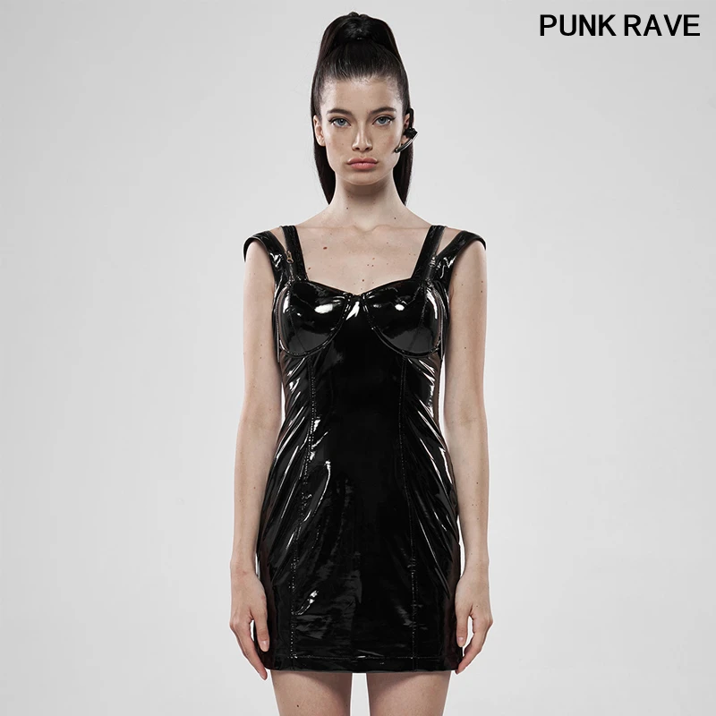 Женское мини платье без рукавов на молнии|Женские платья| |