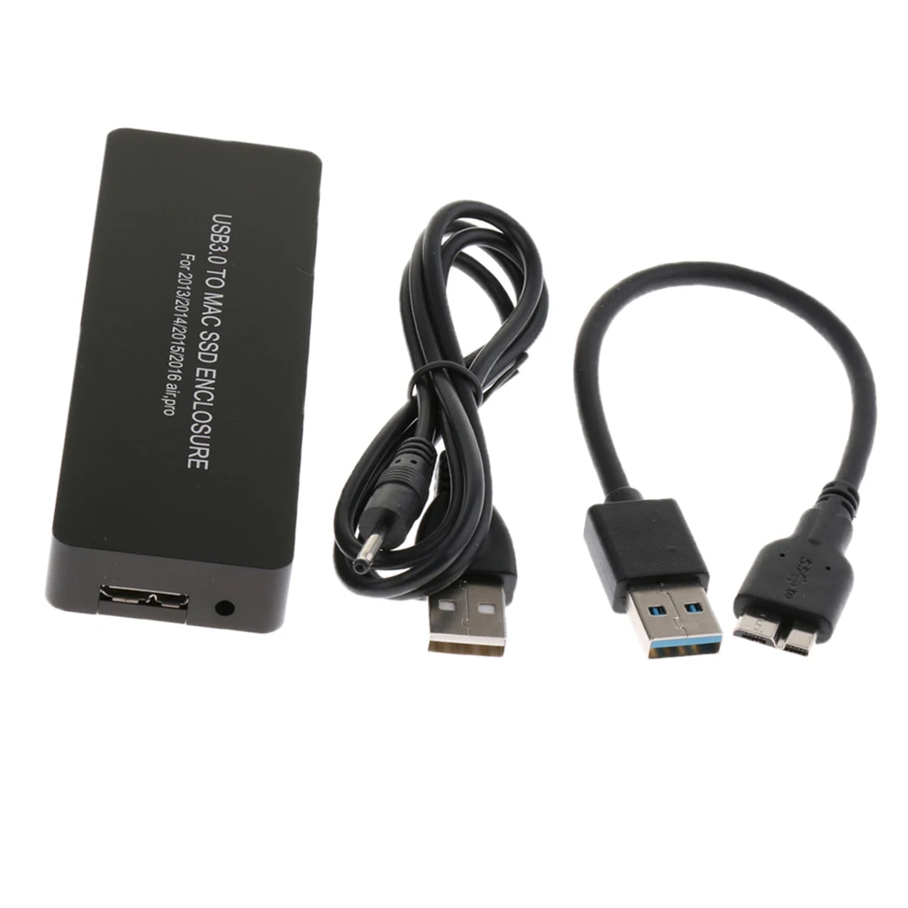 USB 3.0 to SSD Enclosure Laptop External Hard Disk Adapters Case for Macbook Air/Pro | Компьютеры и офис
