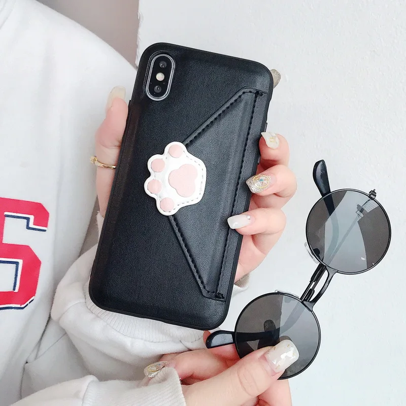 Рюкзак диагональный пакет для iPhone X XS Max XR 6 6s 7 8 Plus чехол Чехол кошелек слот дизайн