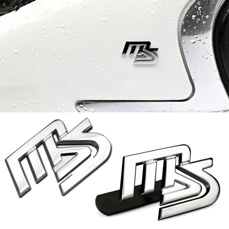 Металлическая Автомобильная наклейка для Mazda MS Logo Speed 2 3 5 6 MX3 MX5 RX7 Rx8 CX5 CX7 CX9 323 Axela