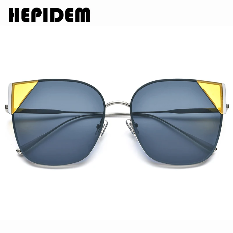 Очки солнцезащитные женские/мужские с зеркальными нейлоновыми линзами из