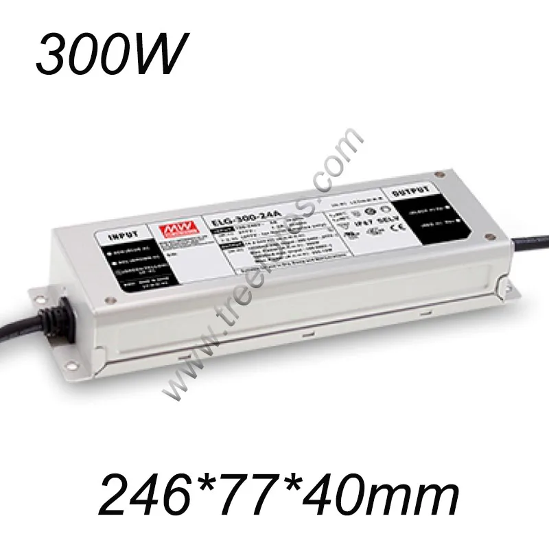 MeanWell IP67 300 Вт 320 Вт 480 Вт 600 Вт светодиодный трансформатор AC90V-305V к DC 12 В 24 В CE UL SAA драйвер tuv адаптер