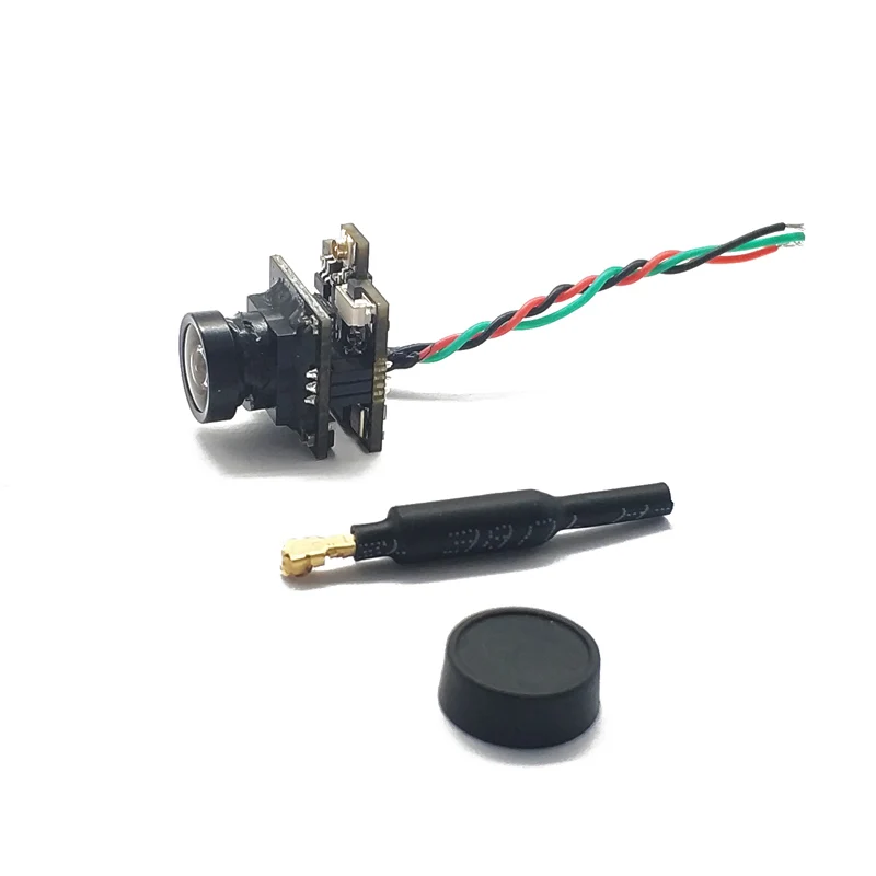 Мини VTX Cam 5 8G 48CH 100mW передатчик с CMOS 170 градусов 800TVL 4:3 AIO FPV камера для RC гоночного