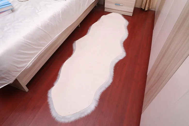 Меховой Пушистый Ковер OIMG ковер для гостиной спальни овчины 6 см ворс украшение