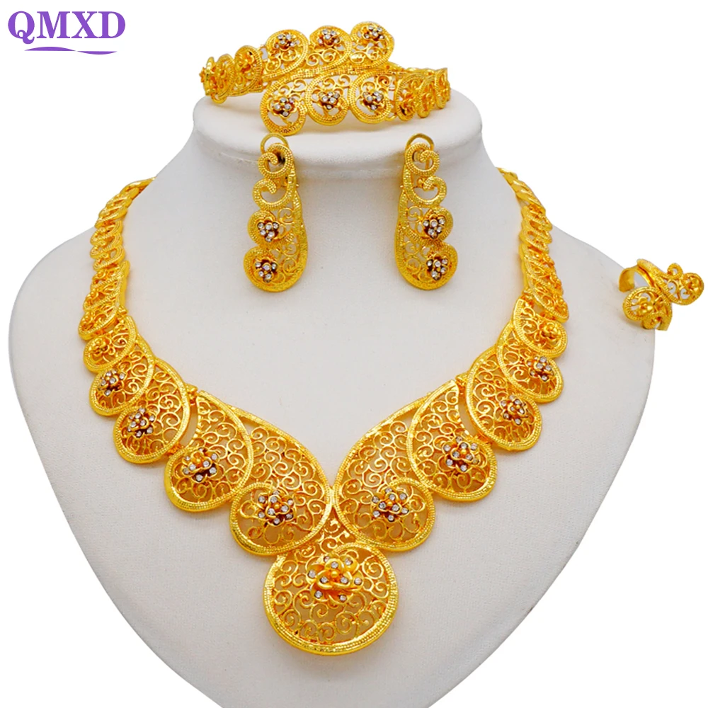 Комплект из колье и серёг в африканском стиле | Украшения аксессуары