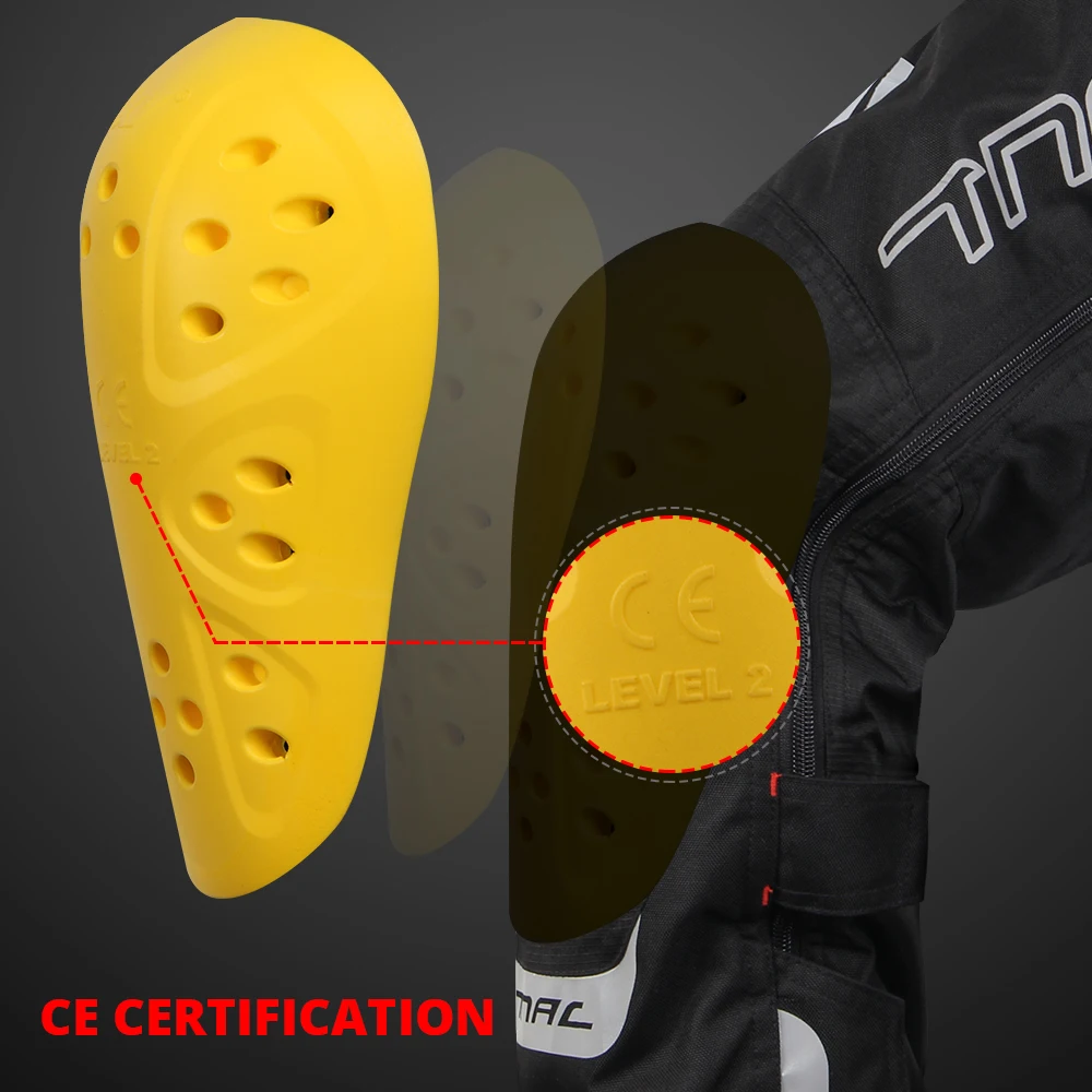 Мотоциклетные штаны быстросъемные наколенники CE защита зимние