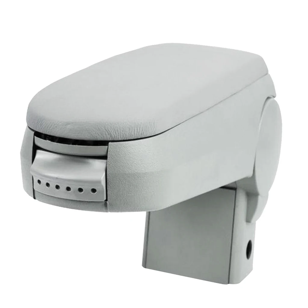 Подлокотник центральной консоли из искусственной кожи серого цвета для 1998 2007 VW