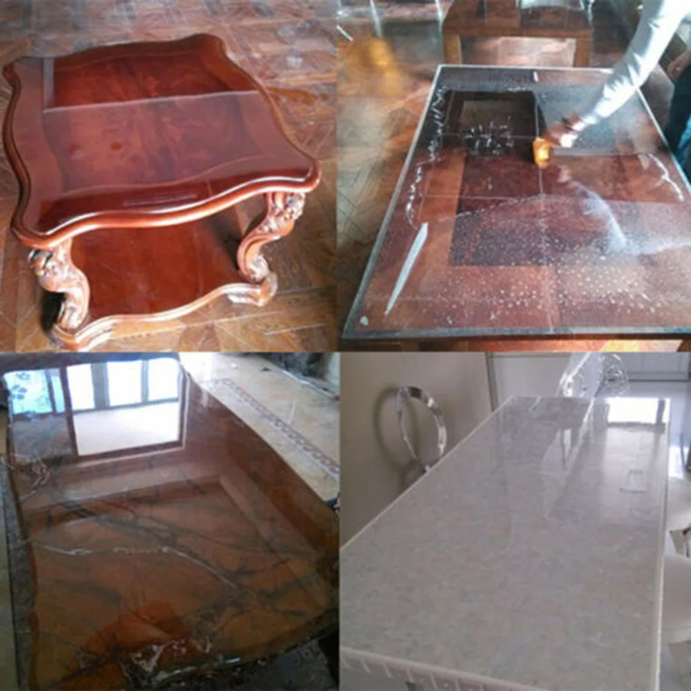 

Transparent Protective Film Furniture Surface Protector Desk Table Anti-scratch Film BDF99