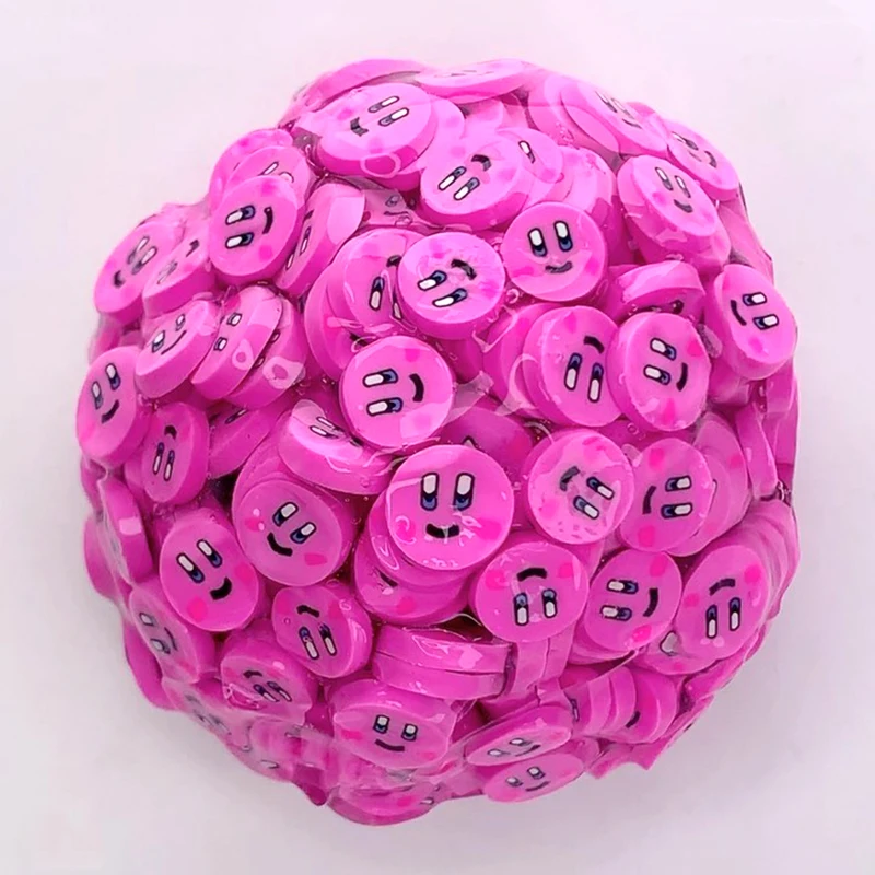 Добавки для слайма BoxiPolymer Clay наполнитель пушистого прозрачного хрустящего