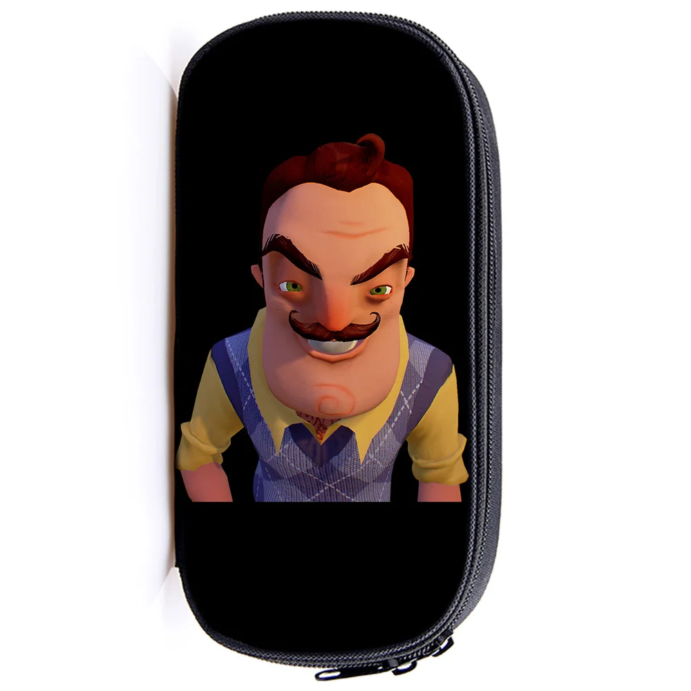 

Hello Neighbor Kids Pencil Bag Students Boys Girls Cute Stationery Bag New Cute High Quality Pencil Holder Fashion Pencil Case