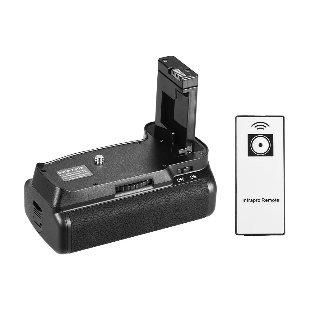 

Vertical Battery Grip Holder for Nikon D5300 D3300 D3200 D3100 DSLR Camera EN-EL 14 Battery Powered with IR Remote Control
