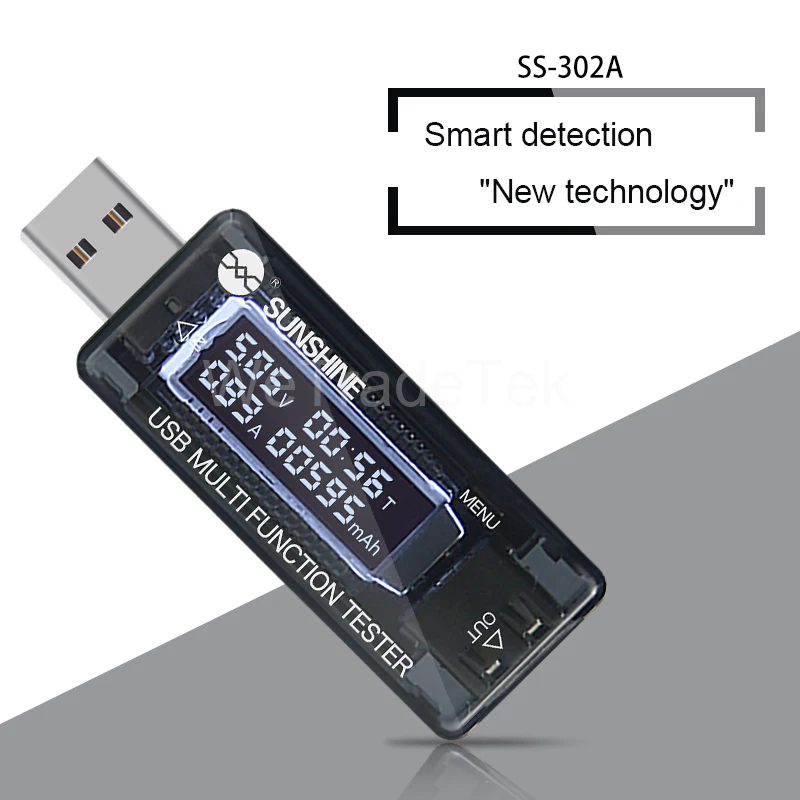 USB зарядка детектор ток и напряжение тестер телефон источник питания Напряжение