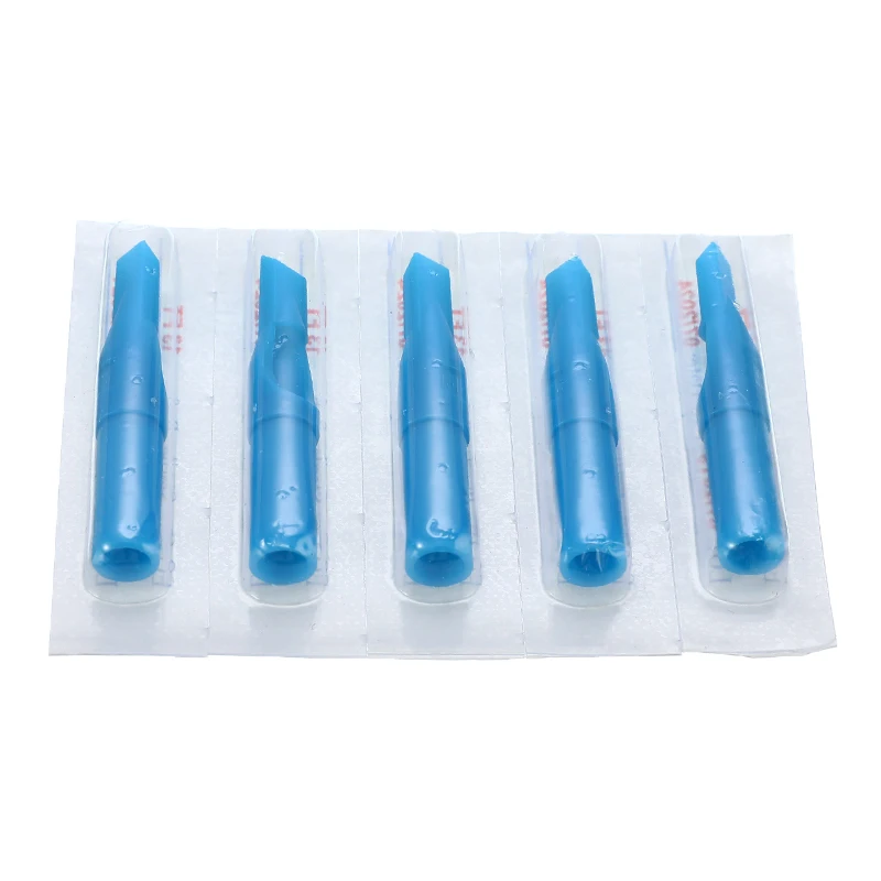 100 шт. одноразовые насадки для татуажа RT/FT/DT набор наконечников смешанные