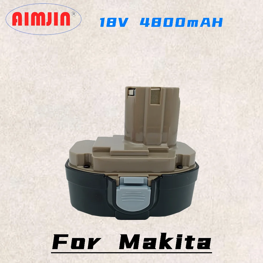 

New 18V 4800mAH Ni-CD Rechargeable Tools Battery 18V 4.8AH Ni-Cd for MAKITA 1822 192826-5 192827-3 PA18 Free Shipping