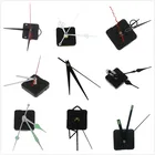 DIY часы полые сердце металлическая текстура креативные настенные часы ретро настенные часы аксессуары для перемещения черный набор для ремонта рук