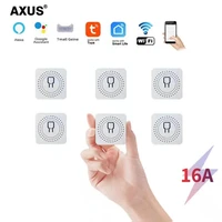 axus 16a mini tuya smart wifi diy switch supports 2 way control automation module works with alexa google home smart life app