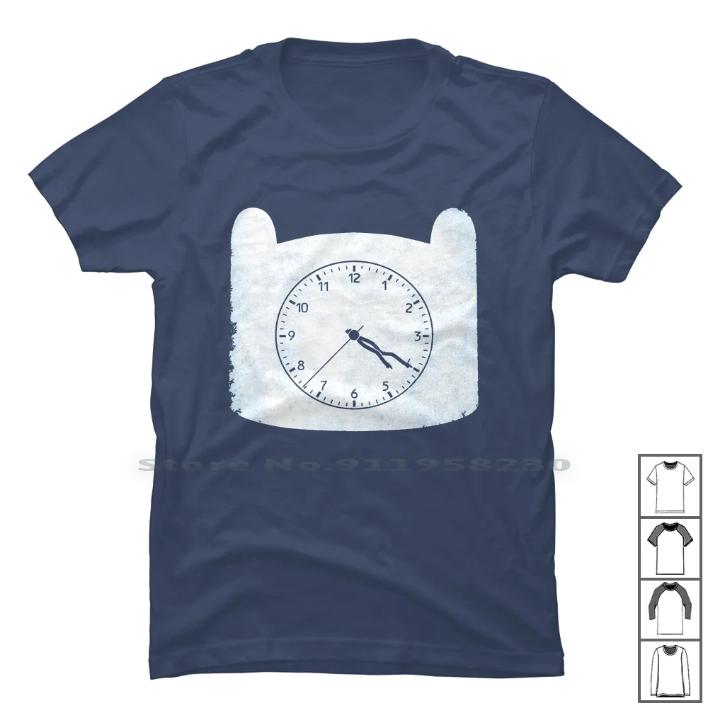 

Часы приключения, футболка 100% хлопок, приключения, популярный символ, продавец, приключение, цитата, часы, замок, новый символ Ny
