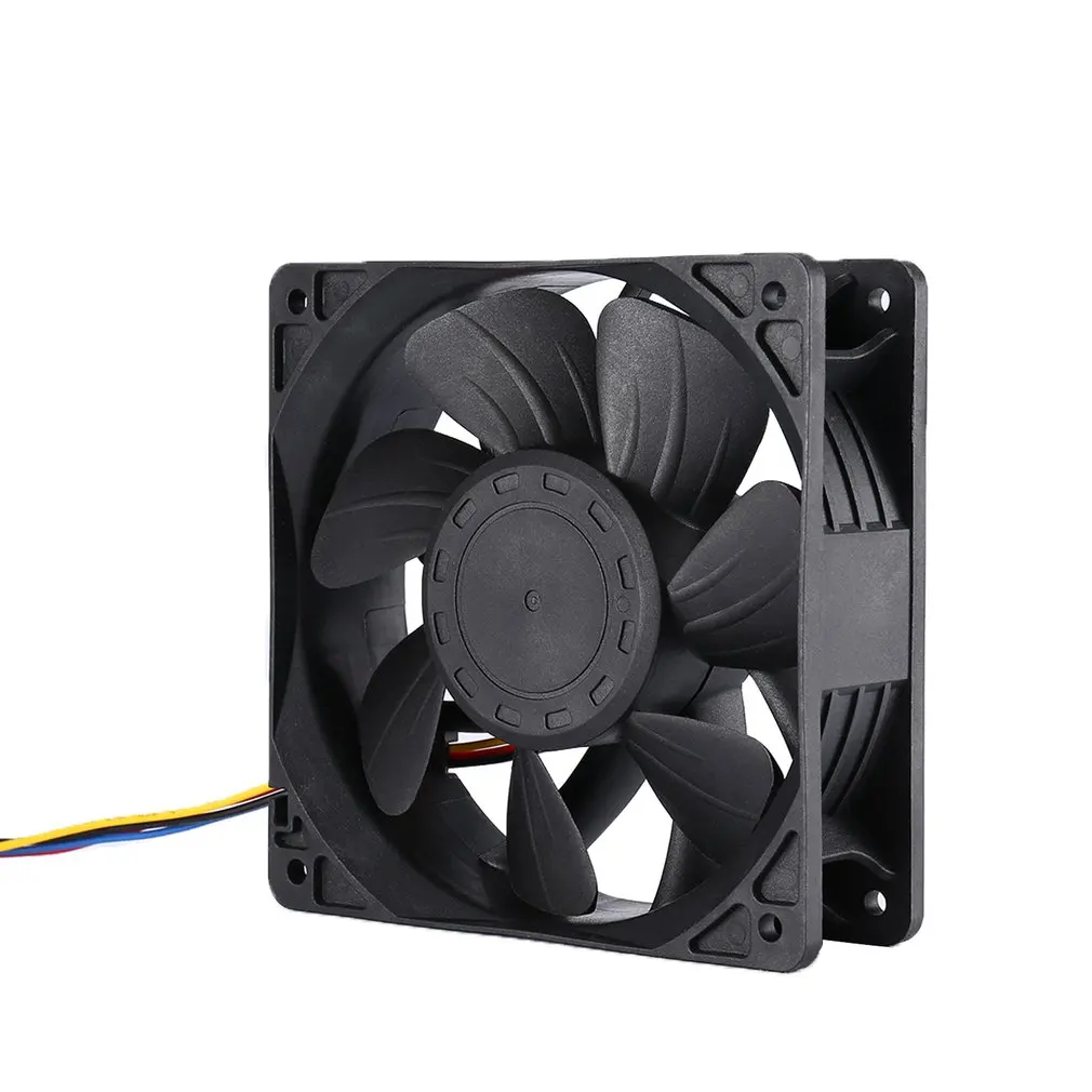 

4 Pin 120mm Computer Case Fan Silent 12CM Fan CPU Cooling 6000RPM Quiet PC Cooler Fan DC 12V Case Heatsink Exhaust CPU Fan