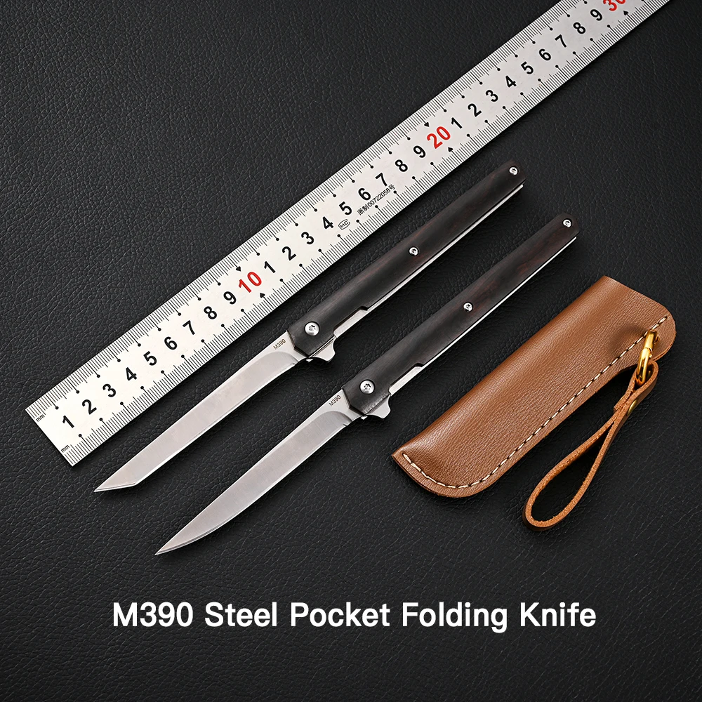 Стальной нож M390 карманный складной лезвие портативная ручка из твердой