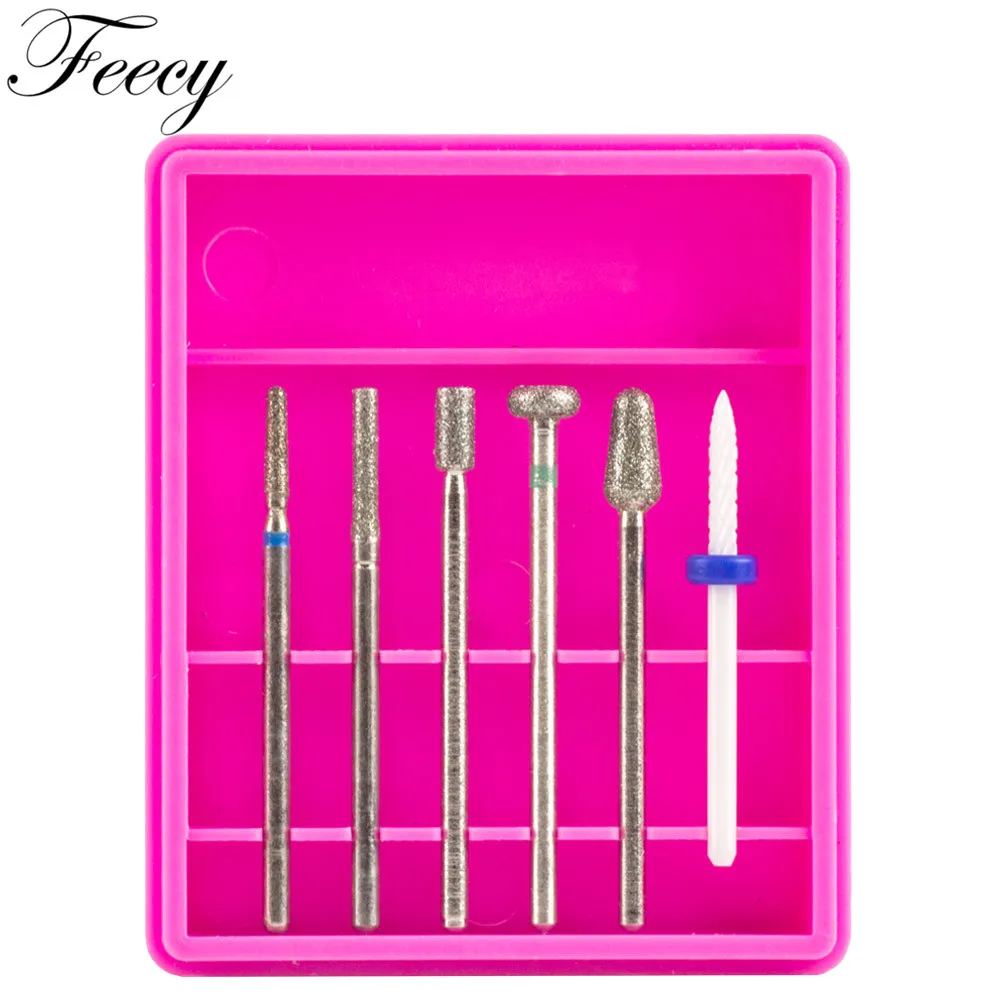 

Milling Cutter For Manicure Ceramic Diamond Nail Drill Bits Mill Cutter for Removing Gel Varnish Polish Nail Pedicure Nozzles