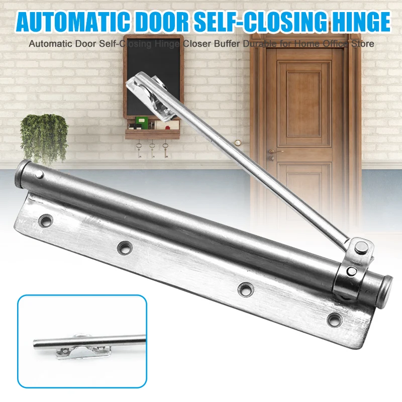 New Automatic Door Self-Closing Hinge Closer Buffer Durable for Home Office Store SF66 | Обустройство дома