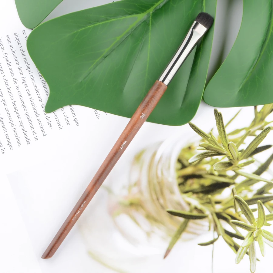 1 шт. #210 Кисть для макияжа теней век детали тени натуральная древесина