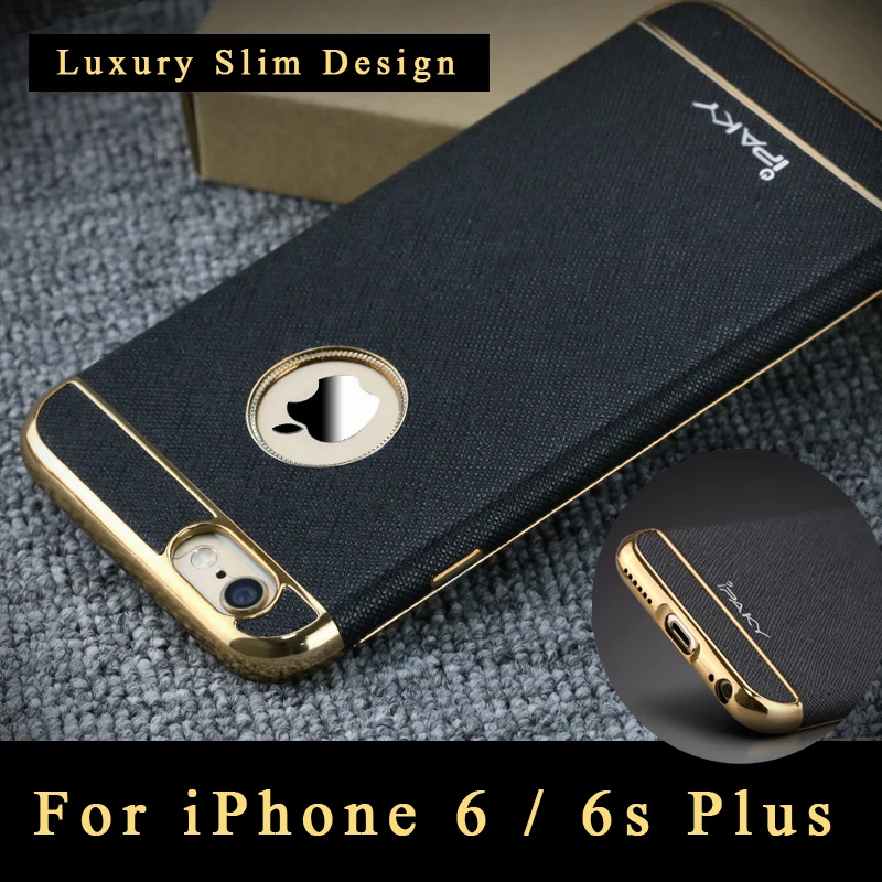 IPaky Чехлы для iPhone 6 s роскошный кожаный чехол с покрытием S Plus оболочка чехлы 6|case for